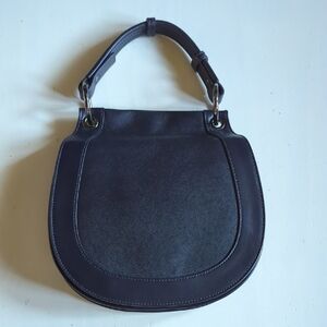 New Worth Black Shoulder Bag Sleek Minimalist Design